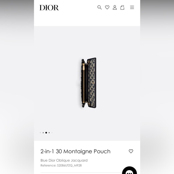 Authentic Dior 2-in-1 30 Montaigne Pouch - Picture 3 of 3